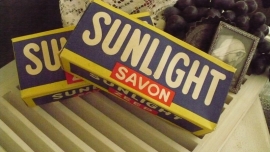 oude verpakking sunlight zeep!!