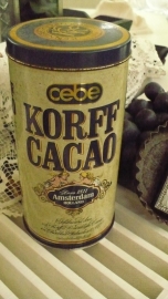 korff cacao blik