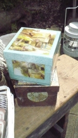 doos met foto albums