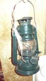 oude stormlamp verkocht !,