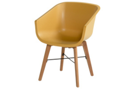 Hartman Amalia Dining Teak Tuinstoel Curry Yellow