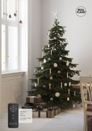 Deluxe Homeart LED Kerstboom Kaarsverlichting | Real Flame