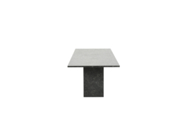 Garden Impressions Viking Granieten Tuintafel 300x100 Donkergrijs