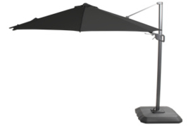 Hartman Shadowflex Zweefparasol Rond 350cm Zwart