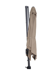 Garden Impressions Hawaii Deluxe parasol - 300x300cm - Taupe