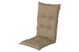 Hartman Bahama Taupe Tuinstoelkussen Hoge Rug 123x50 cm