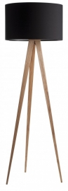 Zuiver Tripod Wood Wit Vloerlamp