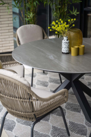Garden Impressions Triton dining fauteuil Sand