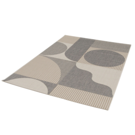 Garden Impressions Art Deco Vloerkleed 160x230 taupe