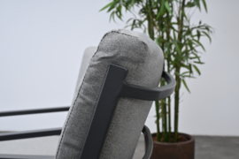 Garden Impressions Sergio dining fauteuil grijs
