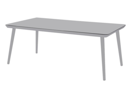 Hartman Sophie Studio HPL Tuintafel Misty Grey 170x100cm