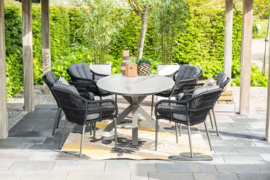 Garden Impressions Pescara dining fauteuil zwart