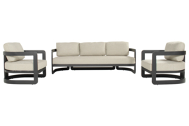 Hartman Milano Loungeset Zwart