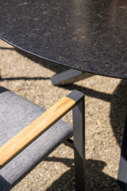 Garden Impressions Gigi Granieten Tuintafel Ø140 cm Donkergrijs