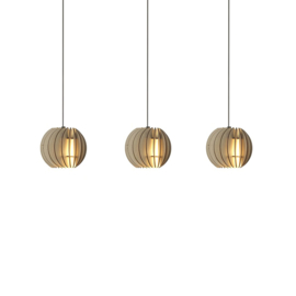 Atmosfeer Pendant Lamp Licht Grijs