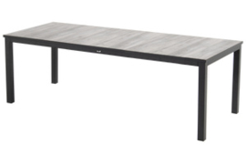 Hartman Comino Tuintafel 223cm Zwart