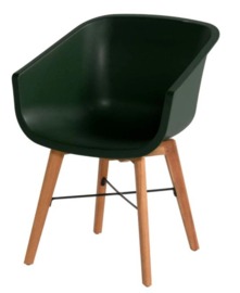 Hartman Amalia Dining Teak Tuinstoel Night Green