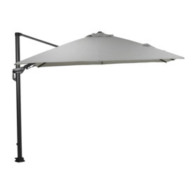 Garden Impressions Hawaii Deluxe parasol - 300x300cm - Lichtgrijs