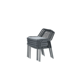 Garden Impressions Dido dining fauteuil zwart