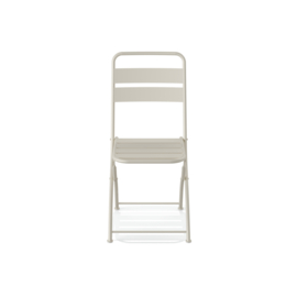 Feros Breeze Bistro Klapstoel Metaal - Beige