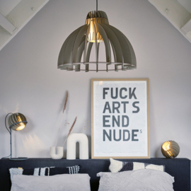 Tjalle en Jasper Granny Smith hanglamp Soft Grey