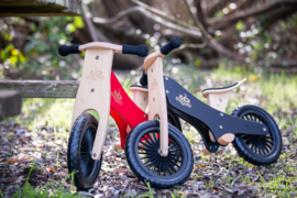 Kinderfeets houten loopfiets - 4 kleuren