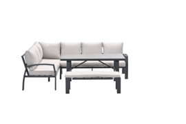 Garden Impressions Vasano Loungeset Links - 5-persoons - Sand