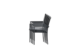 Garden Impressions Star dining fauteuil zwart