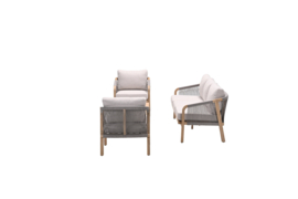 Garden Impressions Santos Loungeset - 5-persoons - Sand
