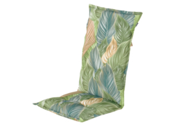 Hartman Alba Blue Tuinstoelkussen Hoge Rug 123x50 cm
