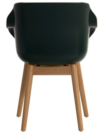 Hartman Sophie Teak Dining Tuinstoel Night Green