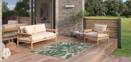 Garden Impressions Naturalis Vloerkleed 160x230 Groen