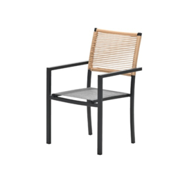 Garden Impressions Star dining fauteuil taupe