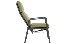 Hartman Flora Verstelbare Dining Tuinstoel Moss Green