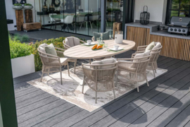 Garden Impressions Edison tuintafel 220x115 cm Taupe