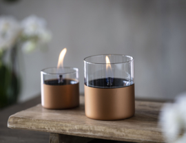 Tenderflame Giftset Lilly 10 Tafelvuur met Tenderfuel - koper