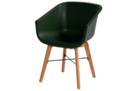 Hartman Amalia Dining Teak Tuinstoel Night Green