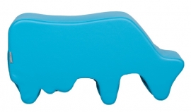 Zuiver Poef Deco Koe Blauw