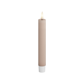 2 stuks Deluxe Homeart LED Dinerkaars met Real Flame  - vele kleuren
