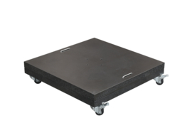 Garden Impressions Hawaii granieten parasolvoet - 150 kg - Zwart