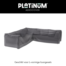 Platinum Aerocover Loungesethoes hoekset 255x255x100xH70