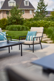 Hartman Shinzo Loungeset Zwart met Loungetafel