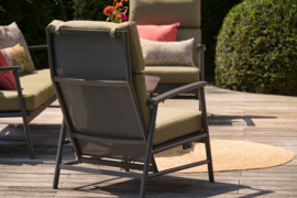 Hartman Flora Loungeset met Loungetafel Moss Green met Loungetafel