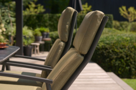 Hartman Flora Verstelbare Dining Tuinstoel Moss Green