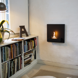 Tenderflame Square 90 vuurhaard - zwart