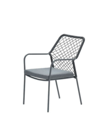 Dido dining fauteuil zwart