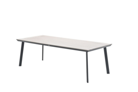 Garden Impressions Vigo tuintafel 230x100 cm Zwart