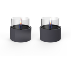 Tenderflame Breeze 10 Tafelvuur  - zwart - 2 stuks