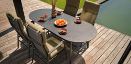 Hartman Flora Keramische Diningtafel 220cm Zwart