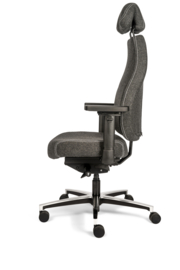 Bureaustoel LuminaFlex XL donkergrijs